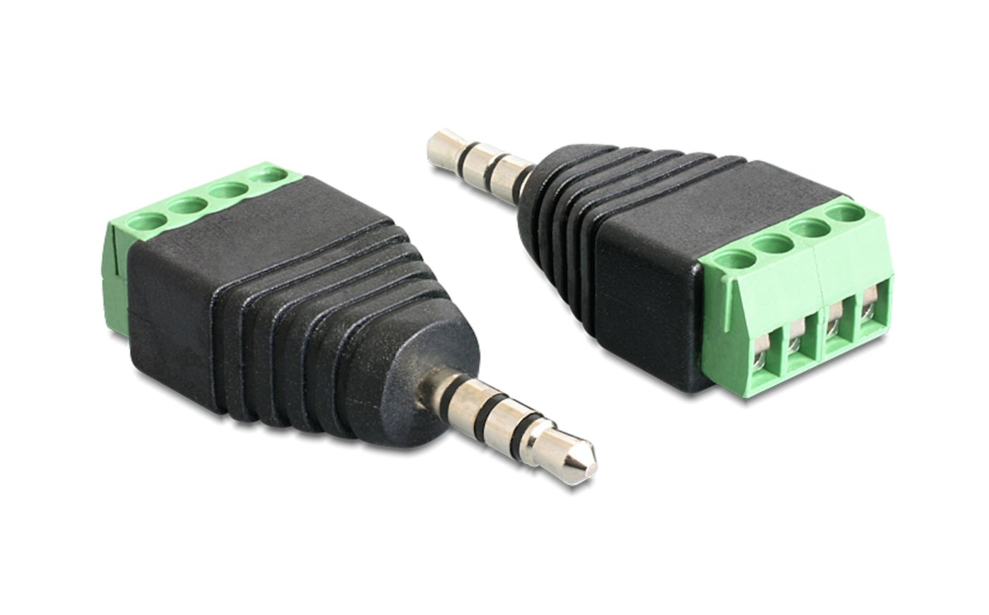 Terminalblokk 3,5 mm-hann, 4-pinners