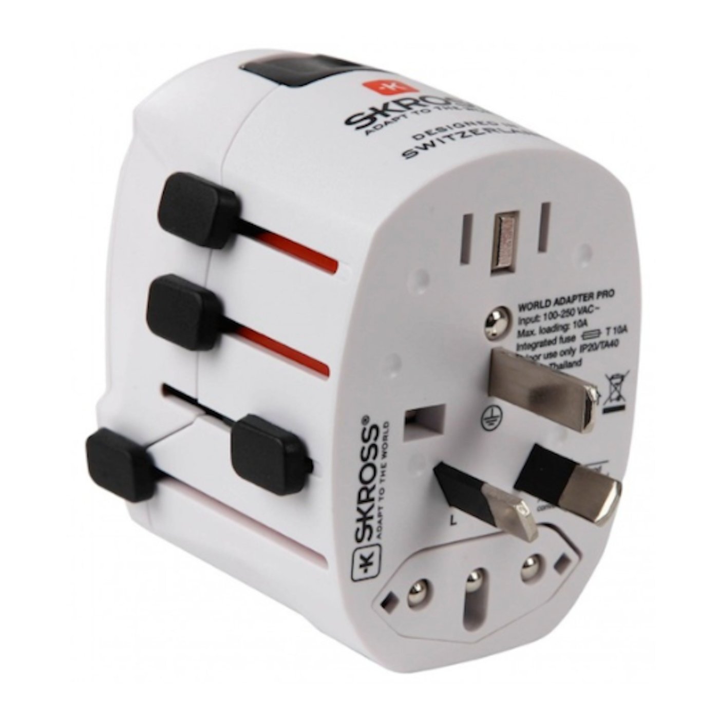 Skross Jordet universalreiseadapter