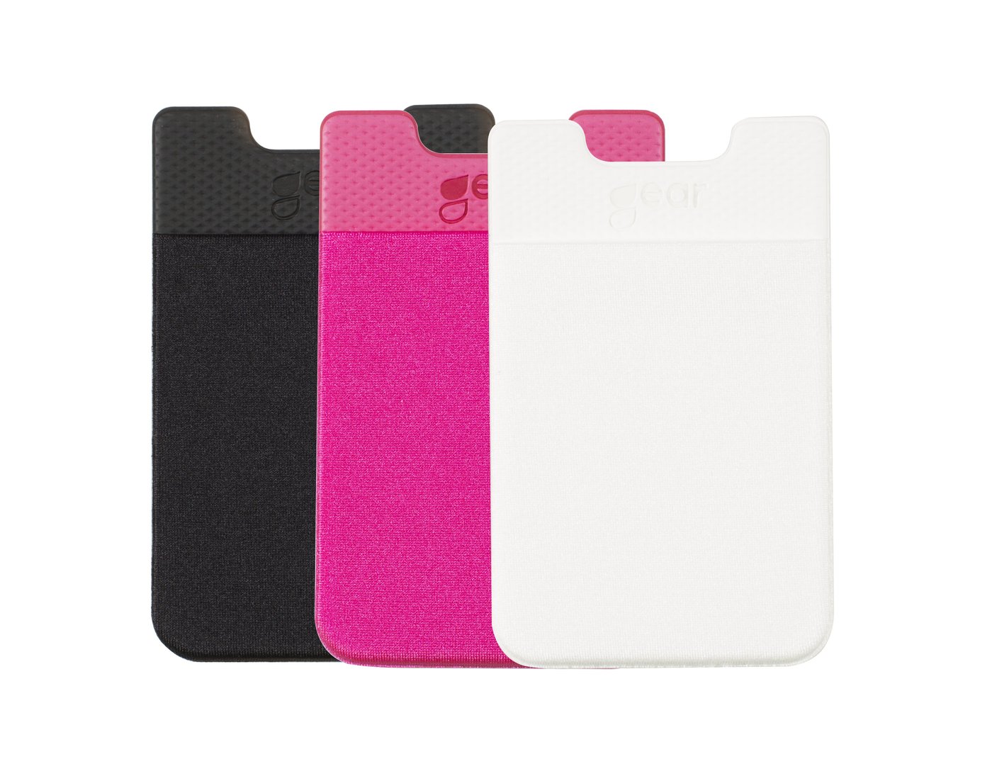 Linocell Kreditkortsficka för mobilen Vit