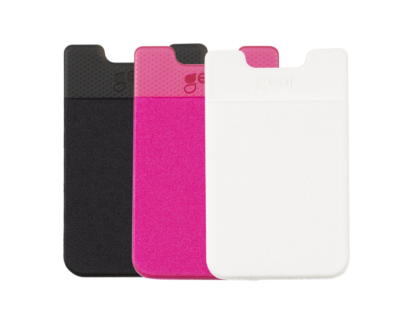 Linocell Kreditkortsficka för mobilen Vit