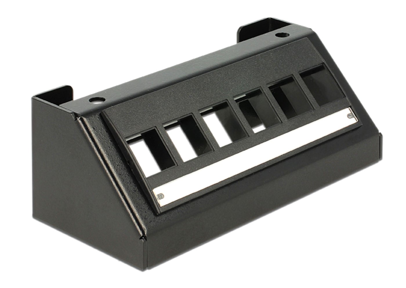 Keystone-panel med 6 portar