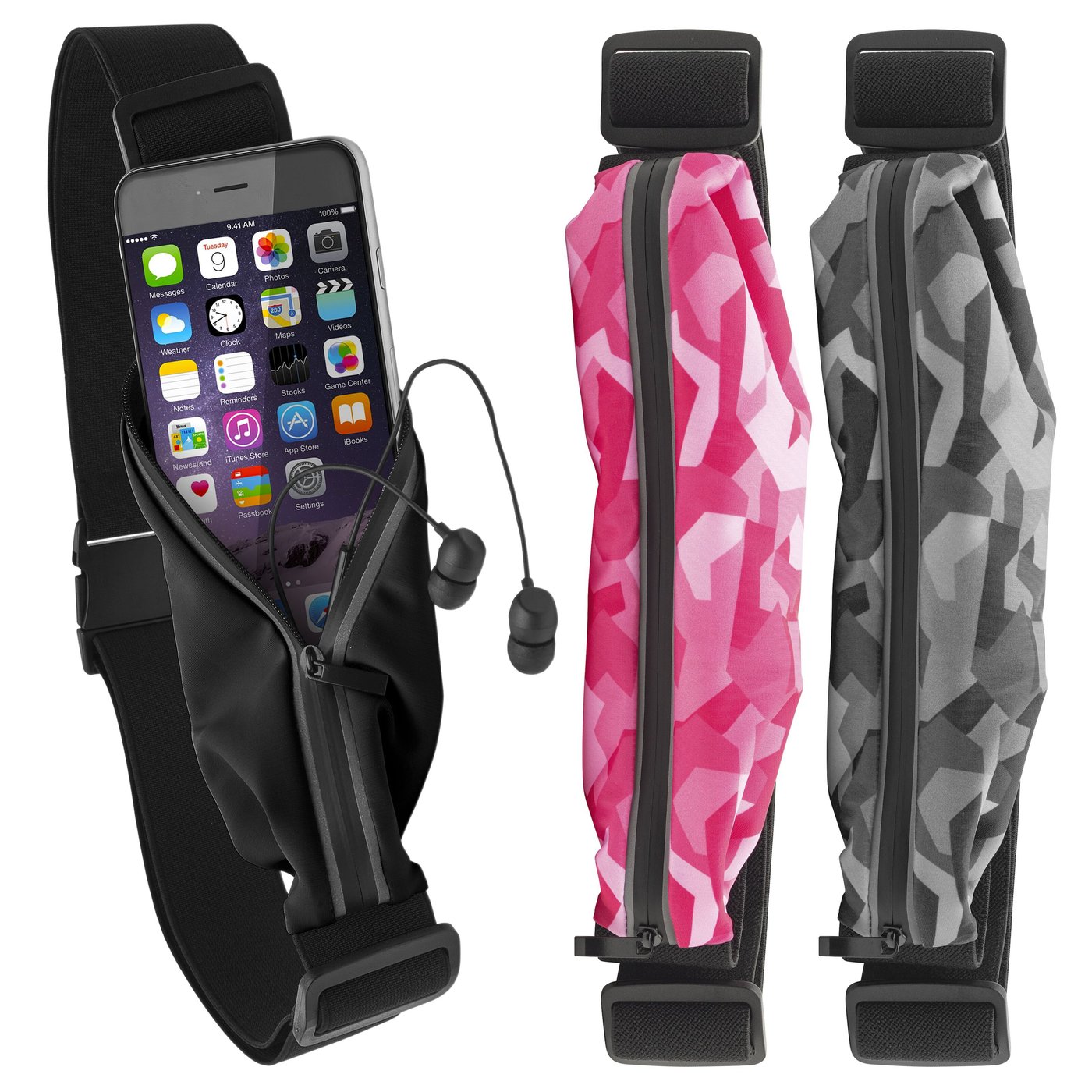 Linocell Sportsbelte Grå Camo