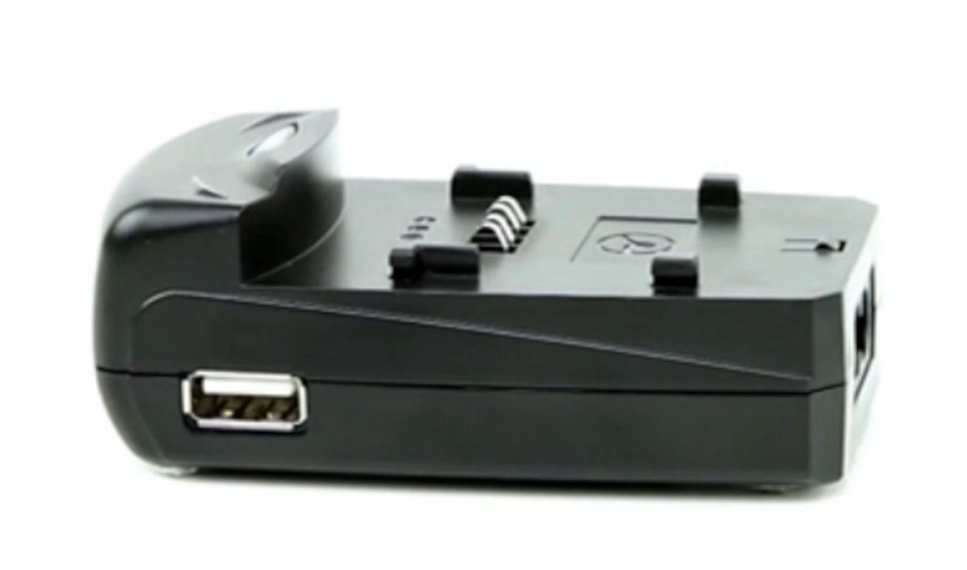 Laddare för kamerabatteri