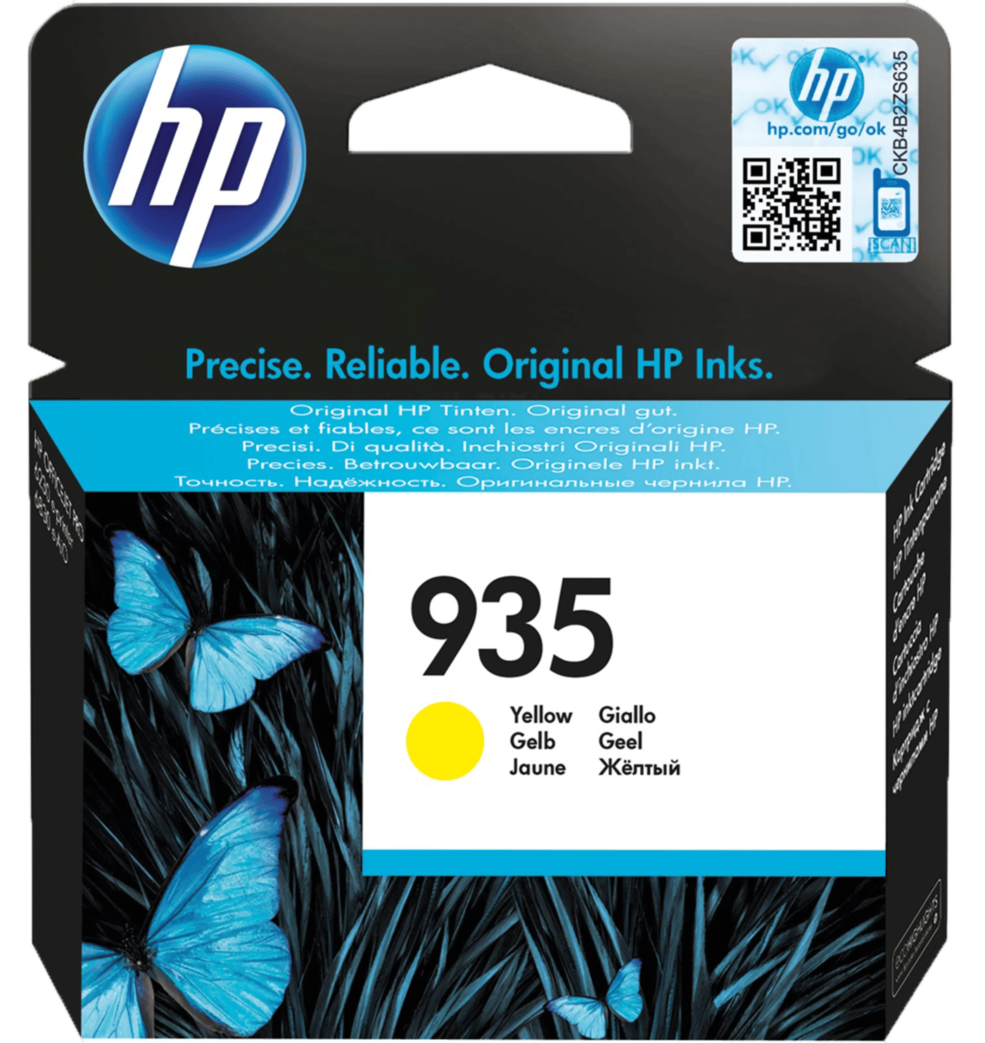 HP 935 Bläckpatron Gul