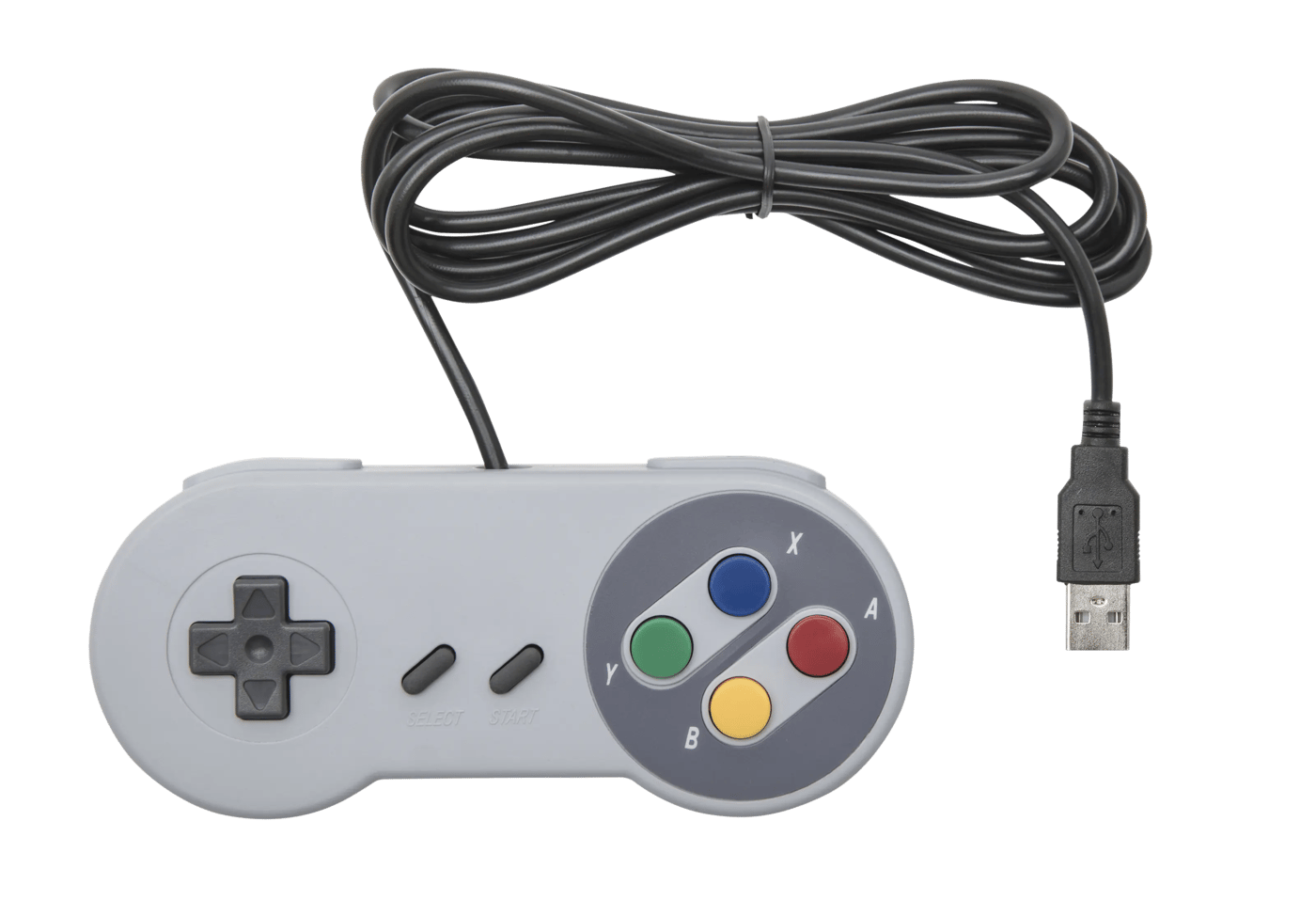 Håndkontroller med USB-tilkobling SNES