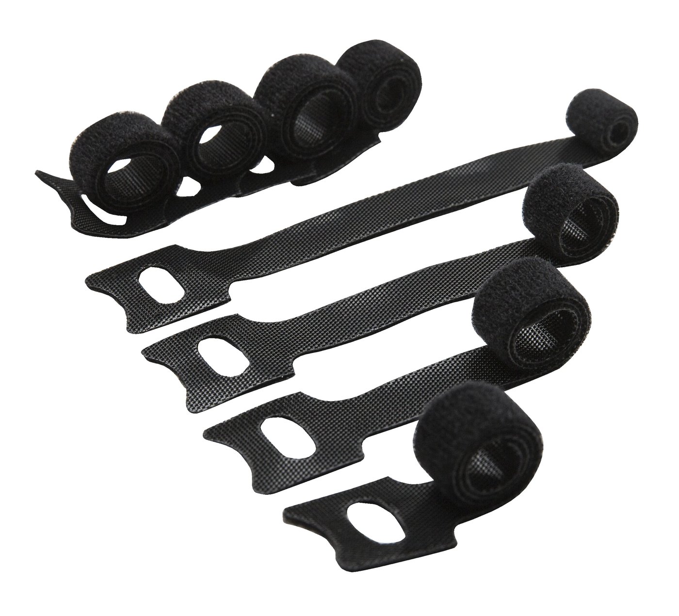 Luxorparts Kabelsamler 8-pk. Svart