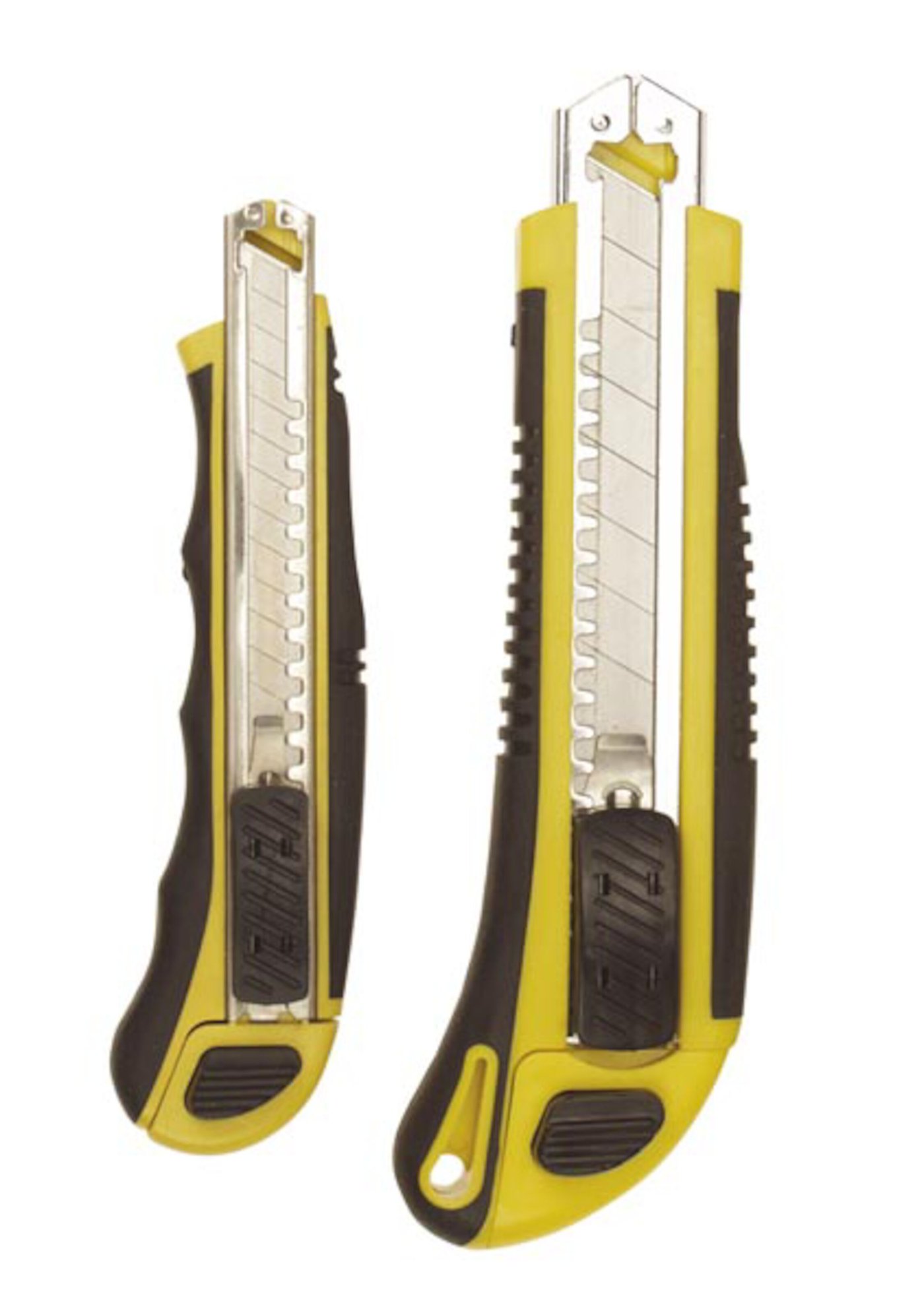 Brytebladkniv med ekstra rom, 2-pk.