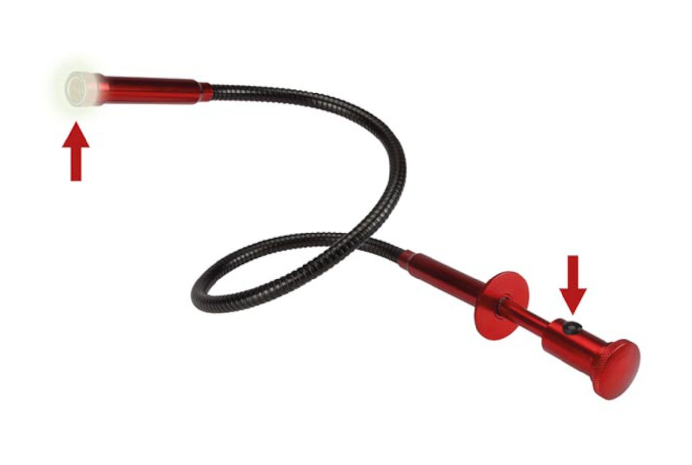 Gripklo med LED och magnet