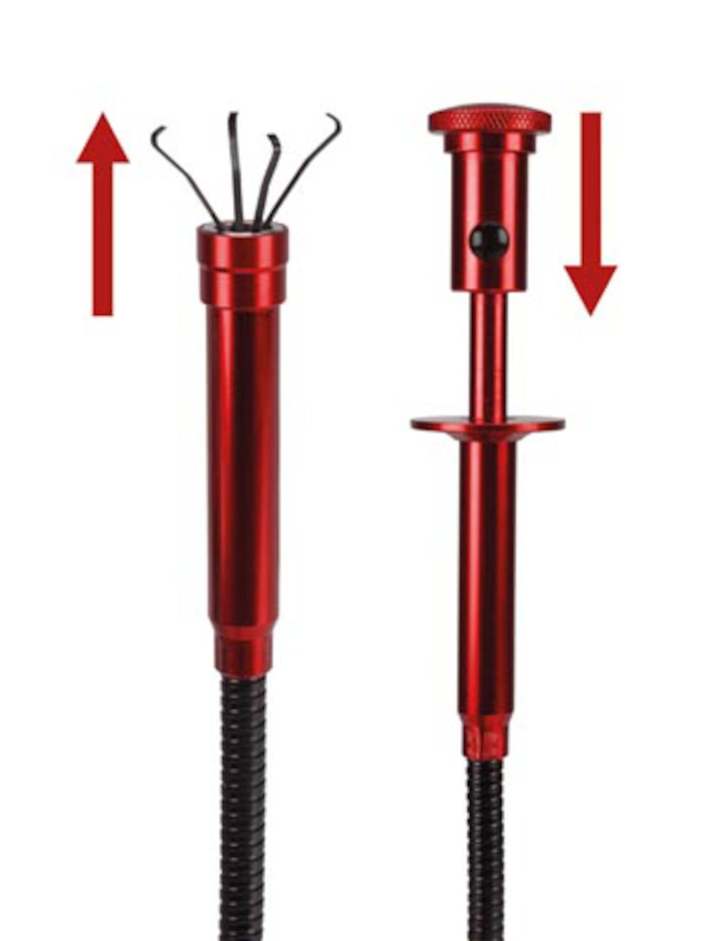 Gripklo med LED och magnet