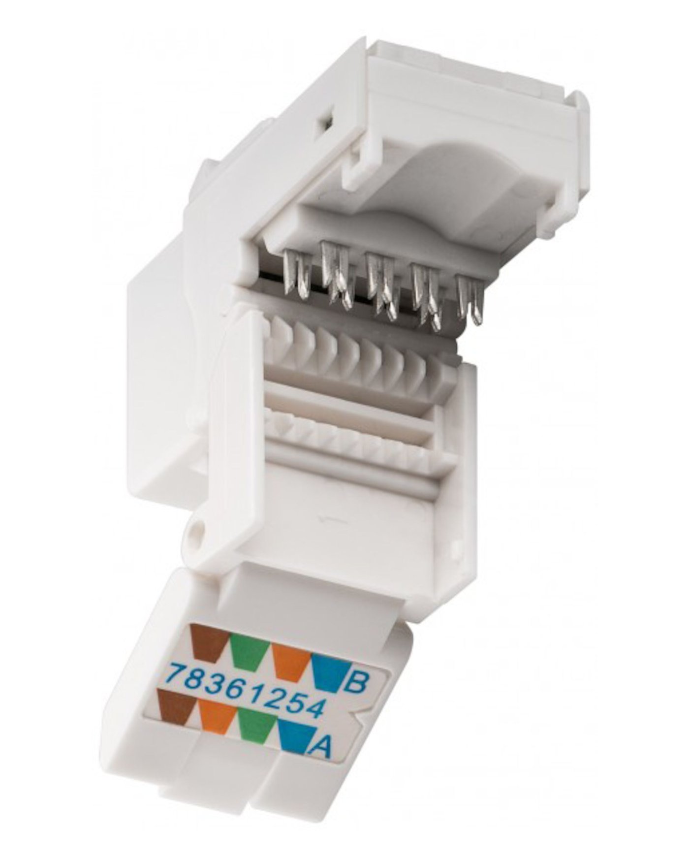 Luxorparts Modulkontakt Cat. 6 UTP verktøyfri