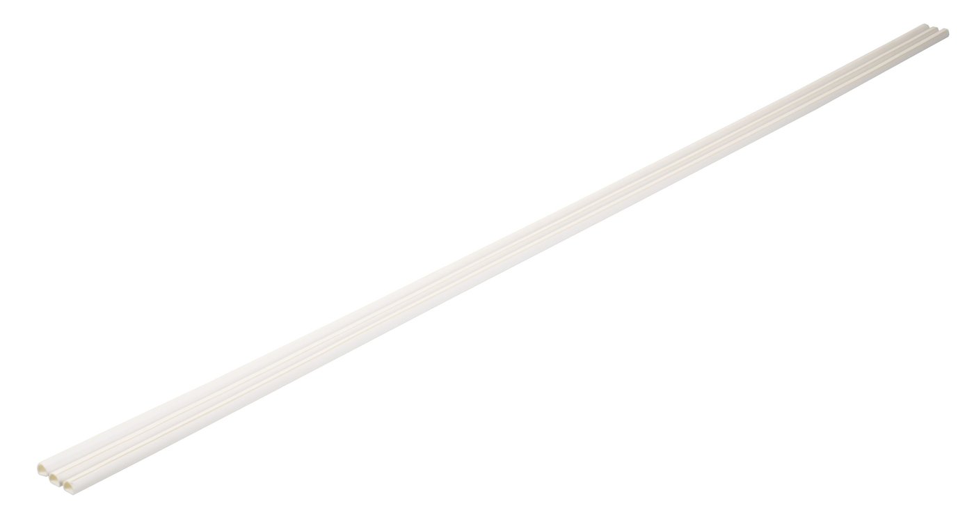 Kabelkanal Vit 8x7 mm 1 m 3-pack