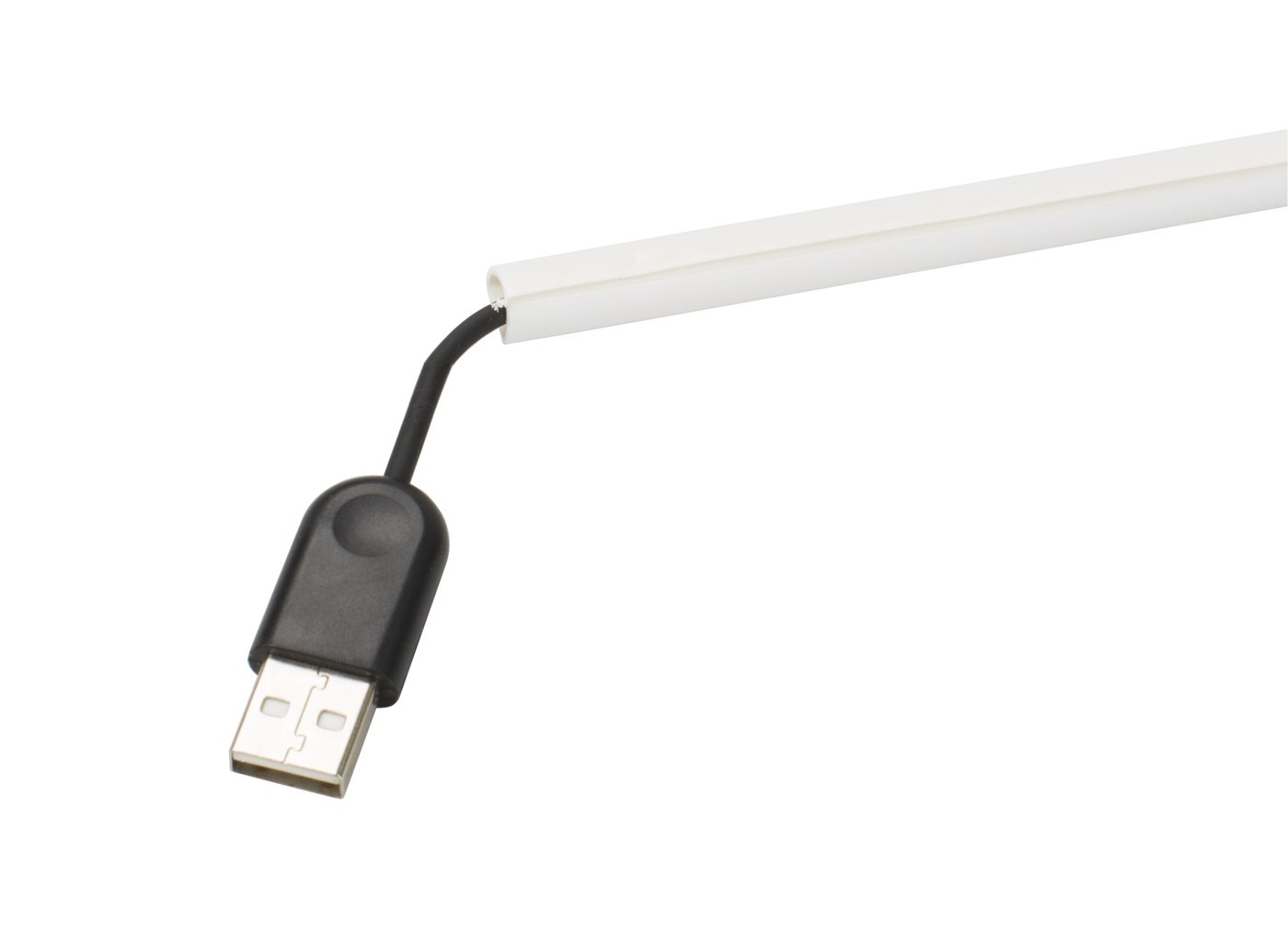 Kabelkanal Vit 8x7 mm 1 m 3-pack