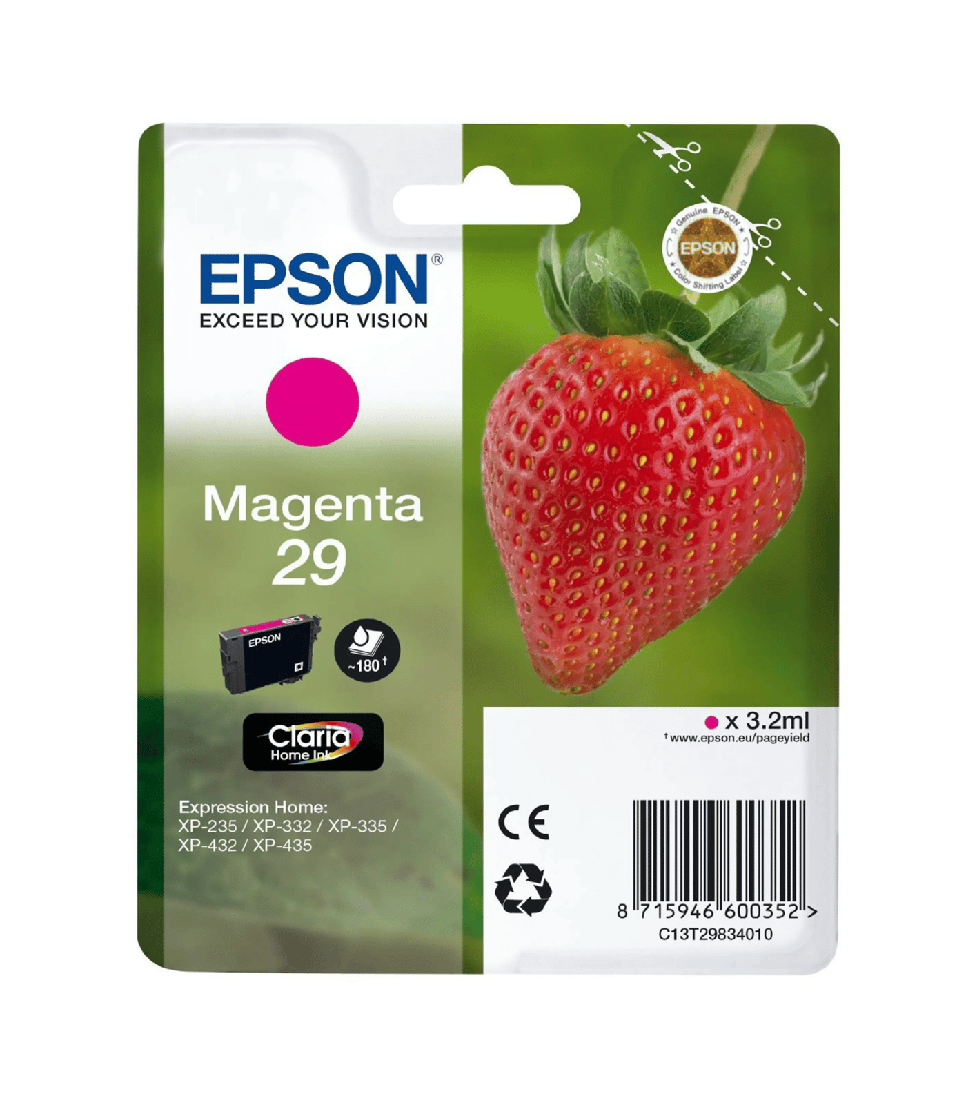 Epson T2983 Bläckpatron Magenta