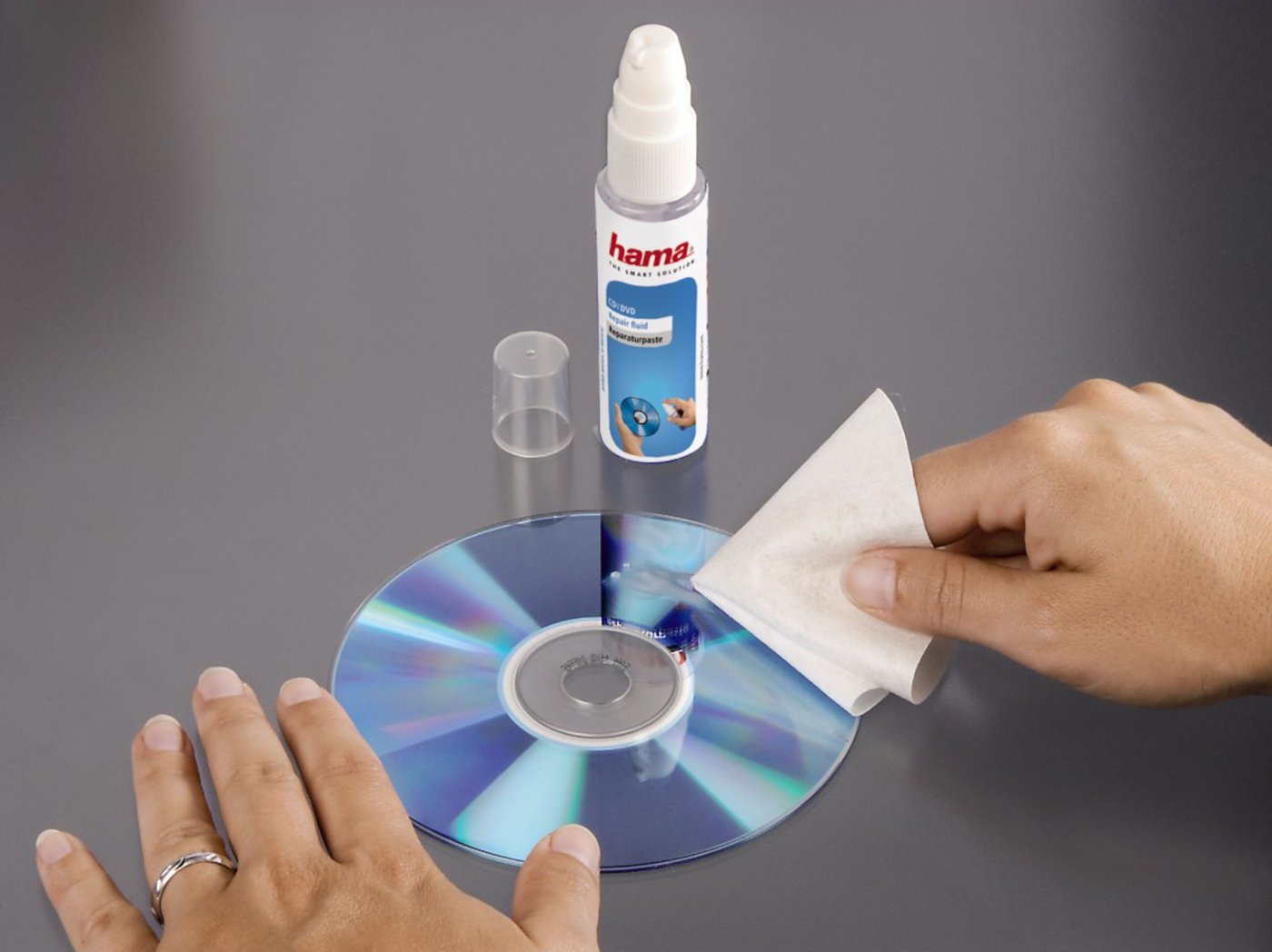 Hama Reparasjonsutstyr for CD/DVD-plater