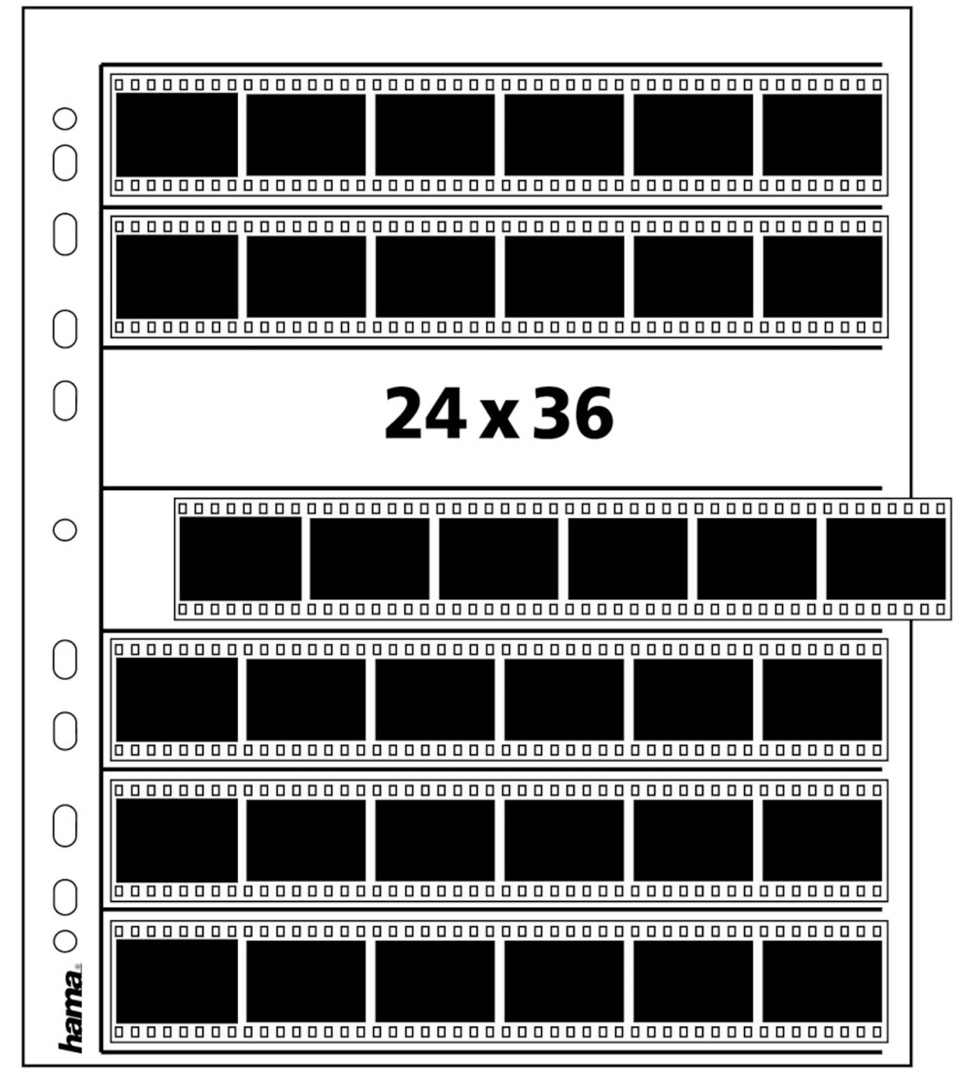Hama Negativlommer for perm, 25-pk.