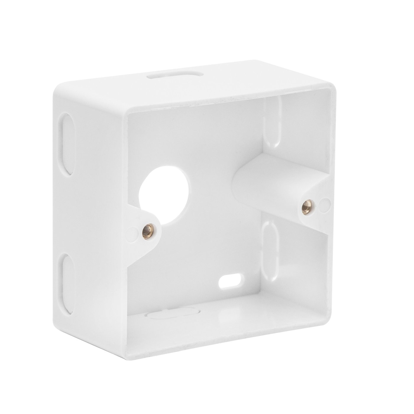 Luxorparts Utenpåliggende FTP-nettverksuttak Cat. 6 2-ports