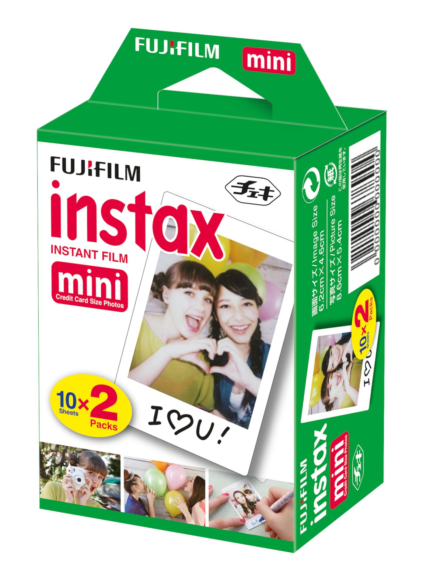 Fujifilm Instax mini-film 20-pk.