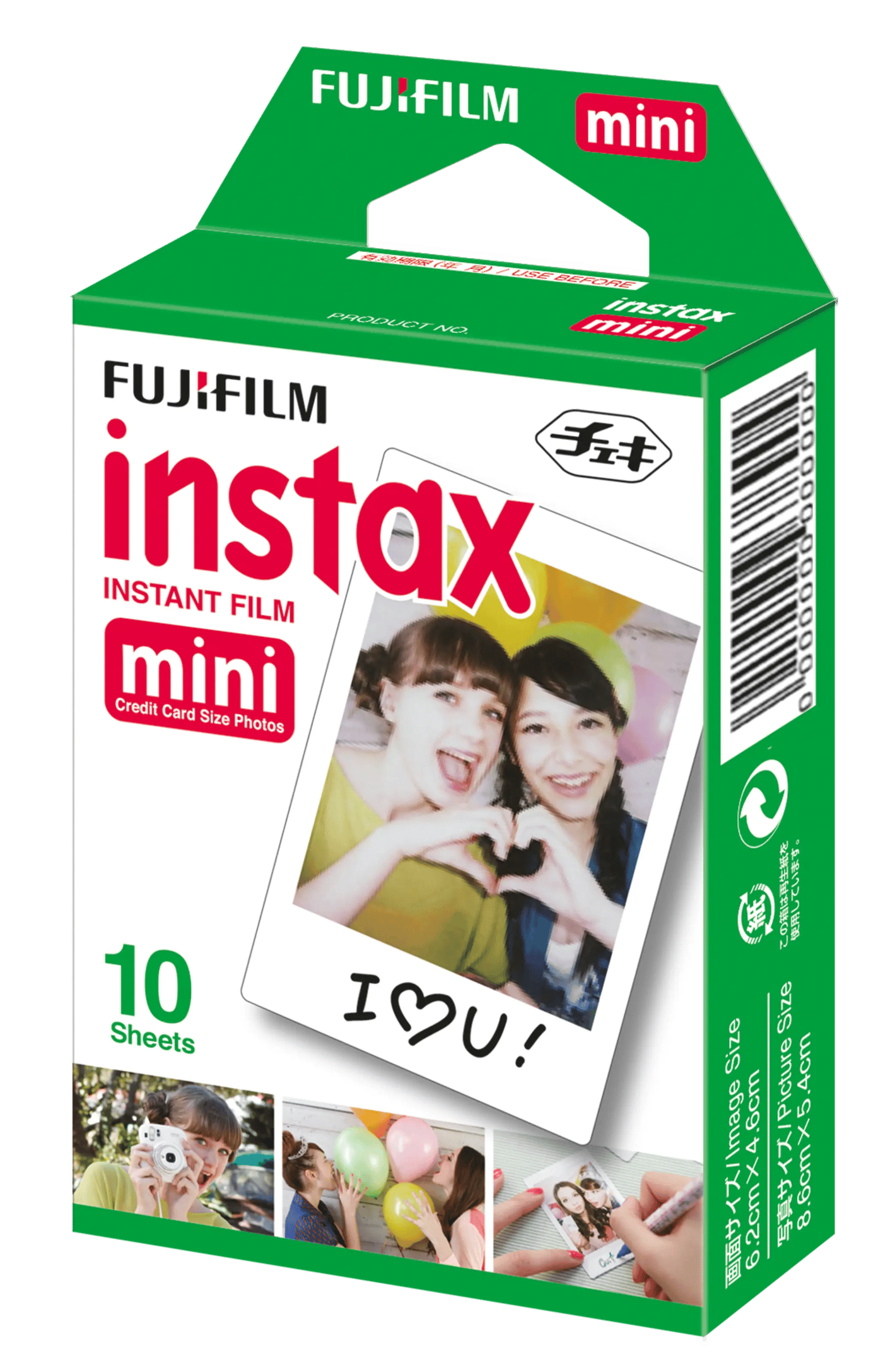 Fujifilm Instax mini-film 10-pk.