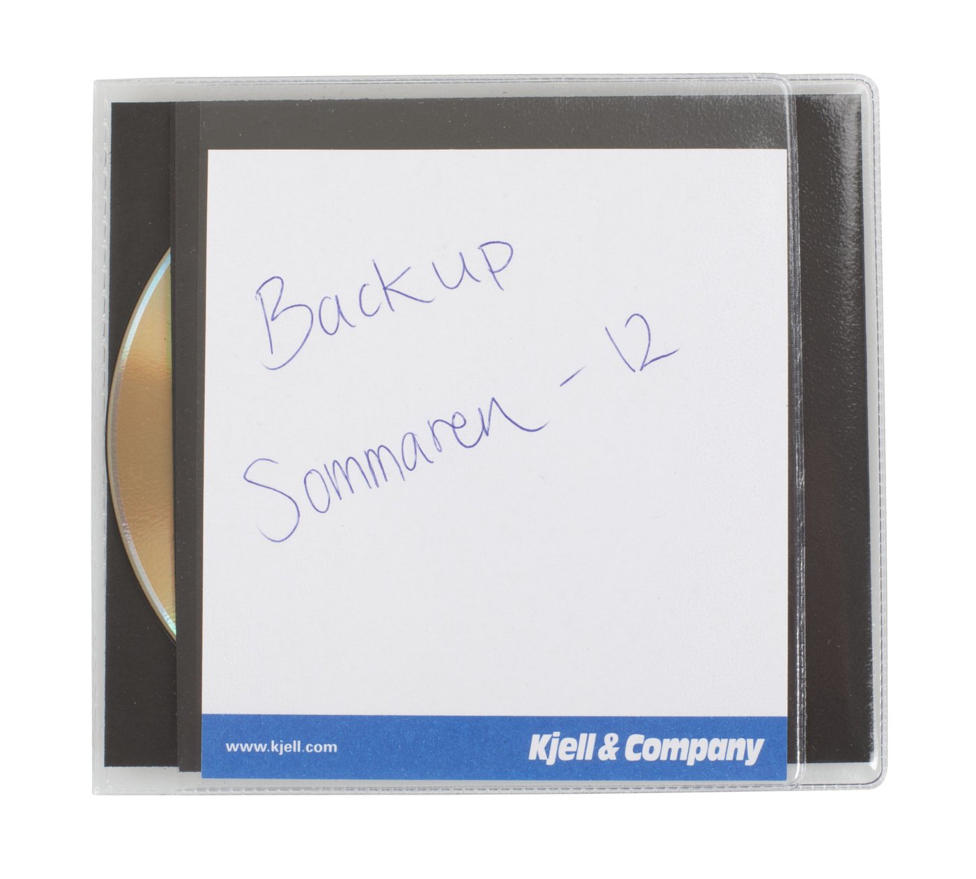 CD-ficka dubbel med kolpapp 25-pack