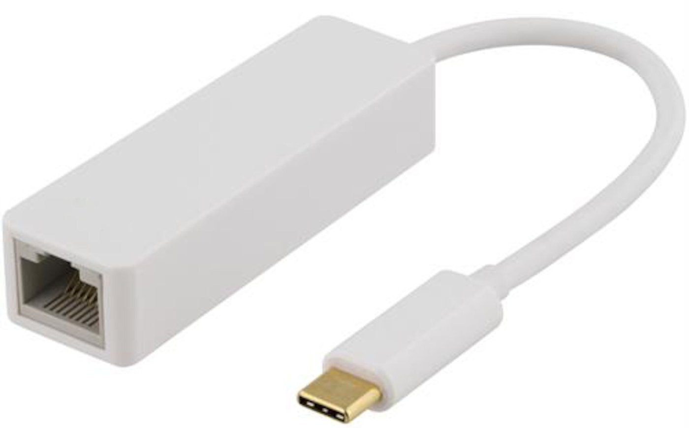 Luxorparts Gigabit-nettverkskort USB-C Hvit