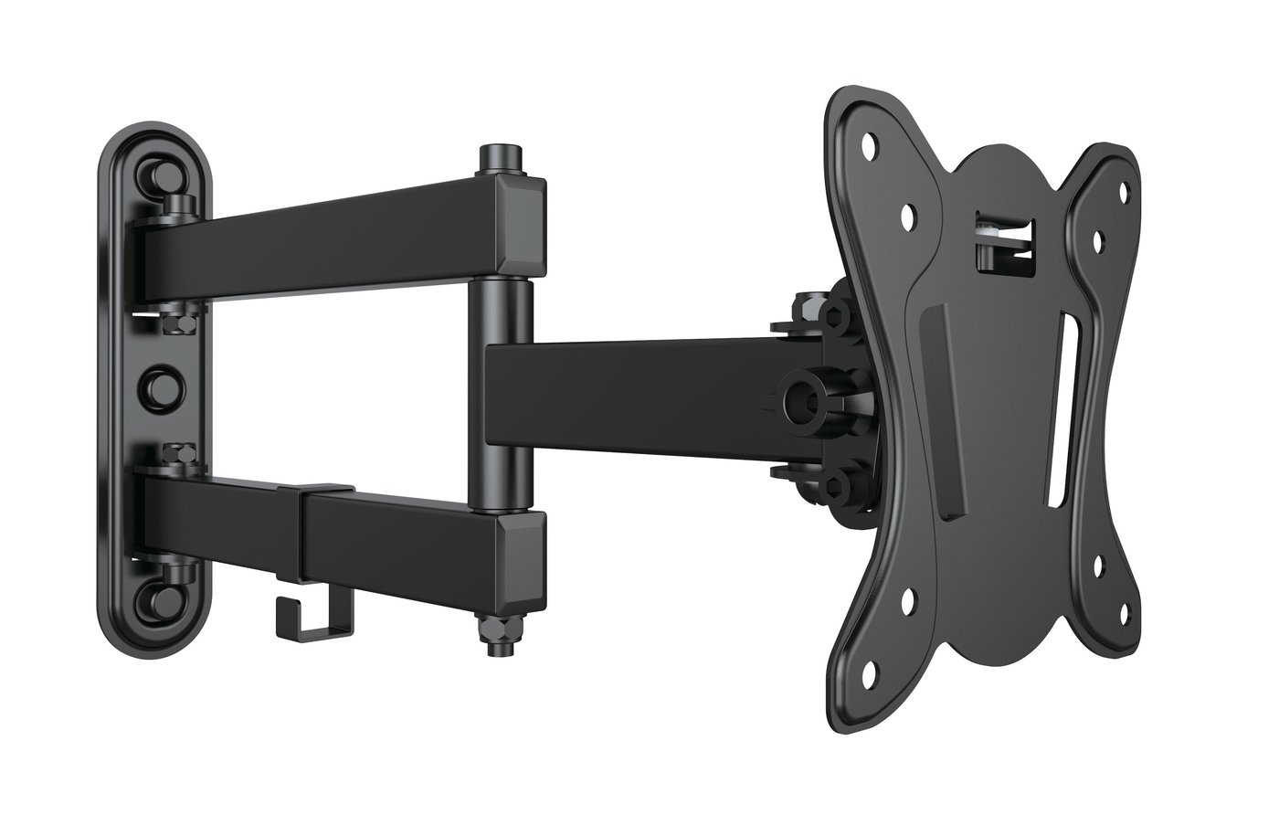 Luxorparts 3-ledat väggfäste för skärm 13-27"