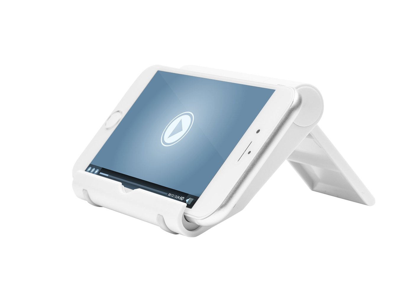 Linocell Stativ for mobiltelefon og nettbrett Hvit