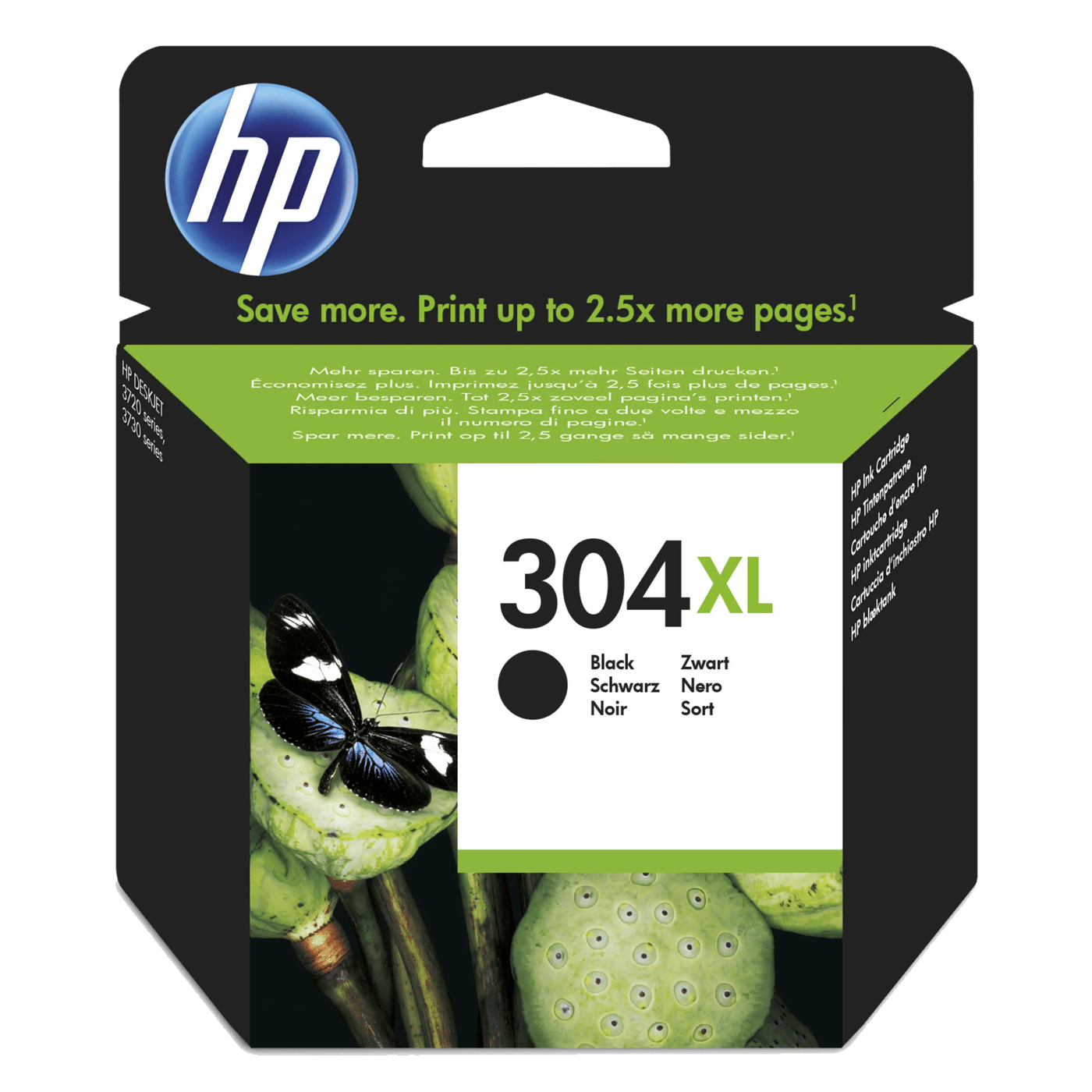HP 304 XL Blekkpatron, svart