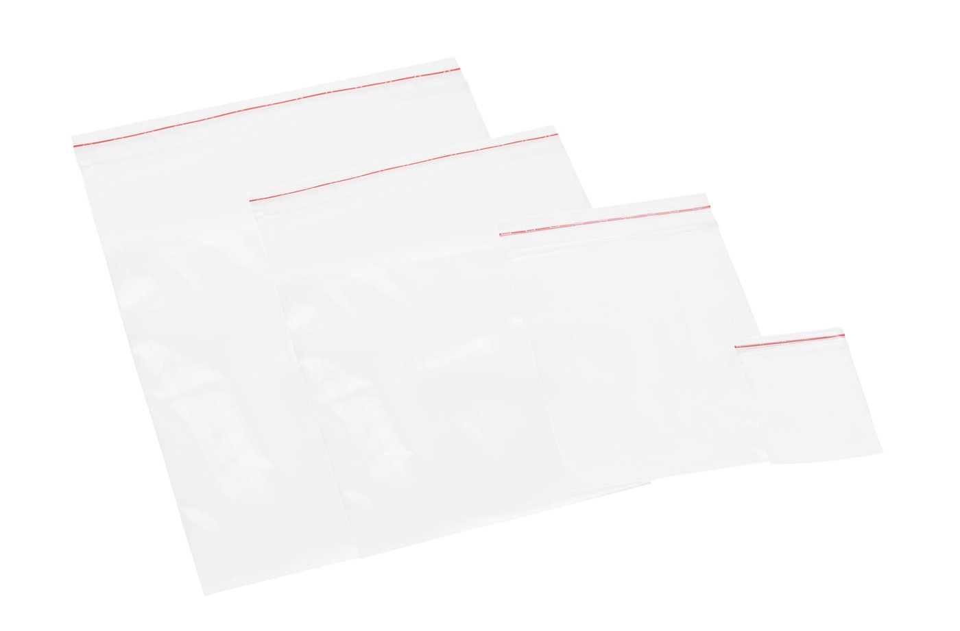 Luxorparts Zip-påse 50x70 mm 100-pack