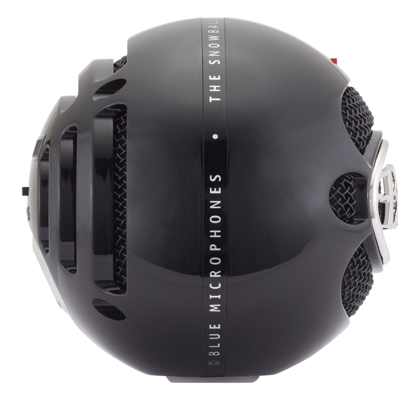 Logitech C Blue Snowball USB-stereomikrofon Svart