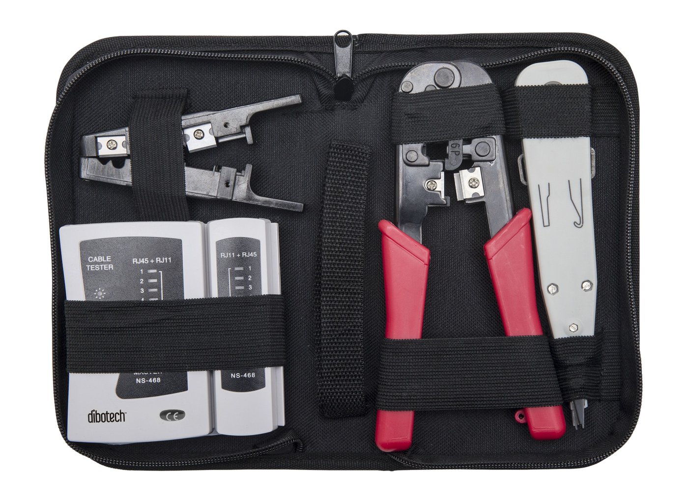 Dibotech Verktøyveske for nettverksinstallasjon