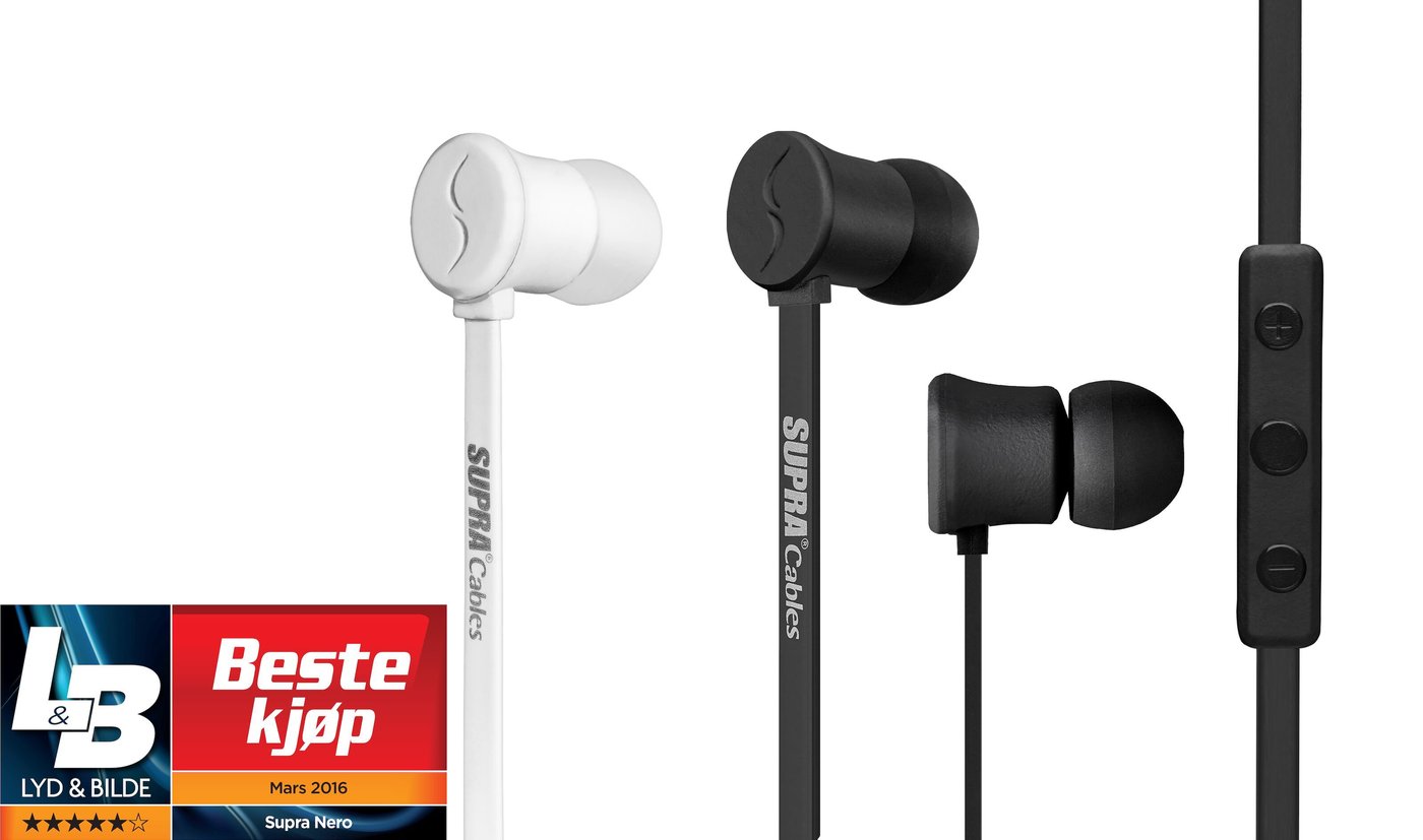 Supra Nero Headset Svart