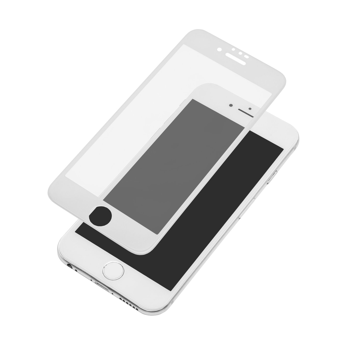 Linocell Elite Extreme Curved Skärmskydd för iPhone 6, 7 och 8 Vit