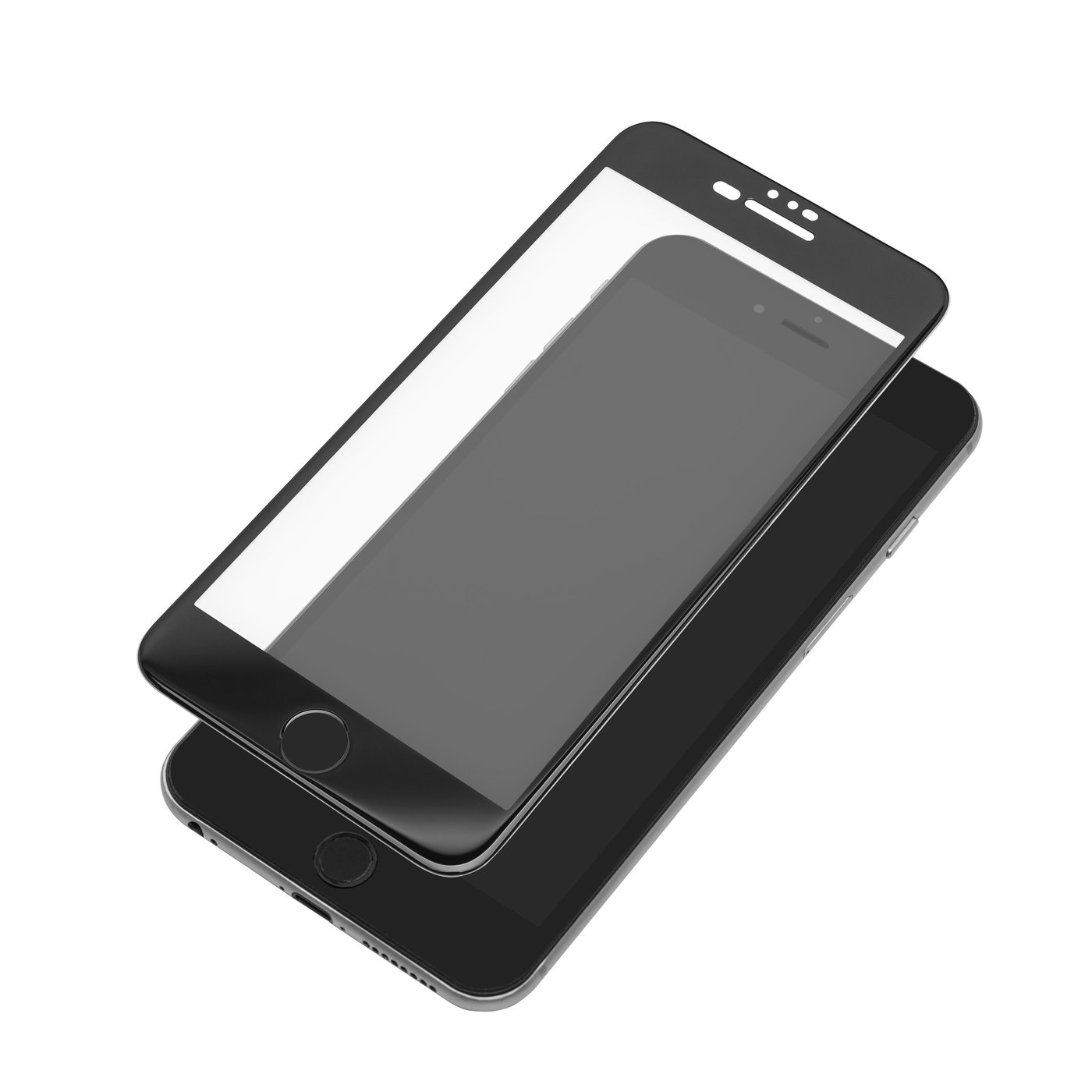 Linocell Elite Extreme Curved Skärmskydd för iPhone 6, 7 och 8 Plus Svart