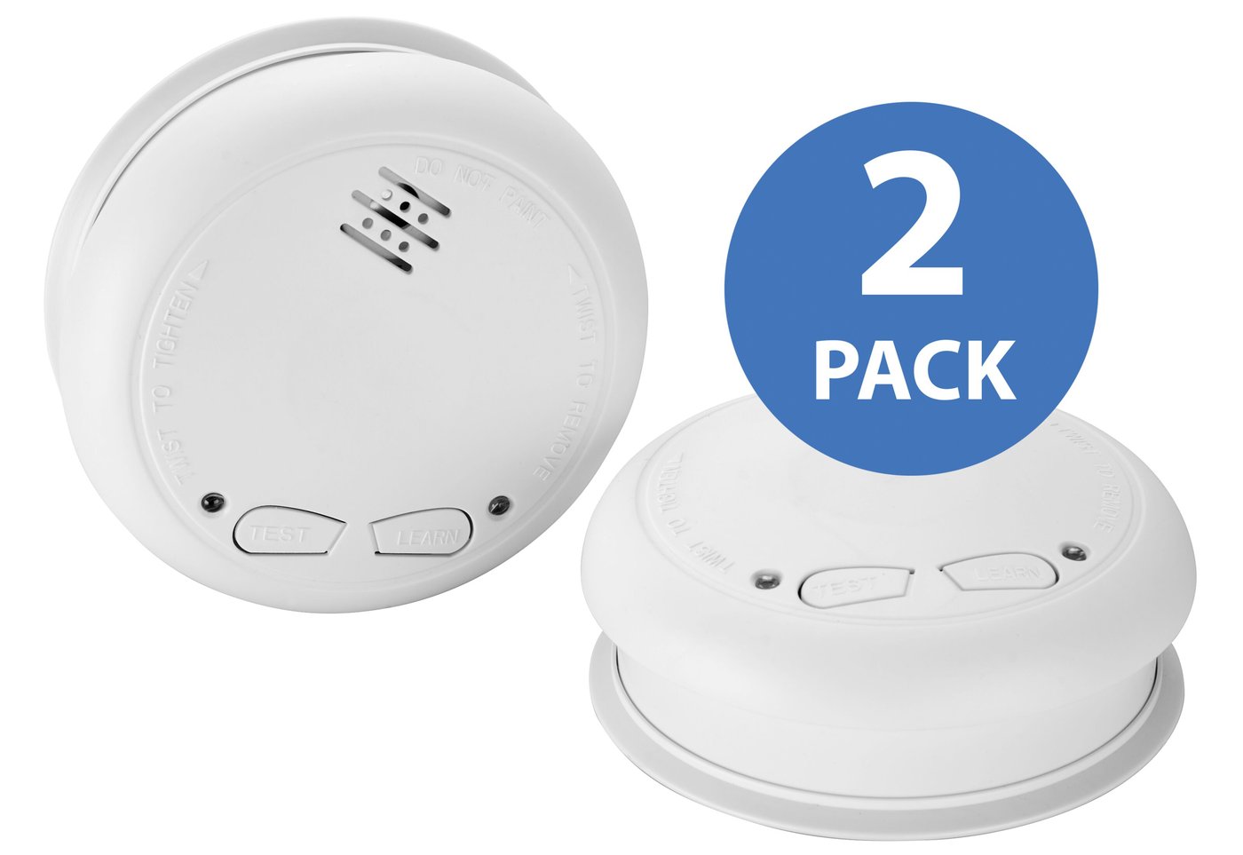 Luxorparts Trådlös brandvarnare 2-pack