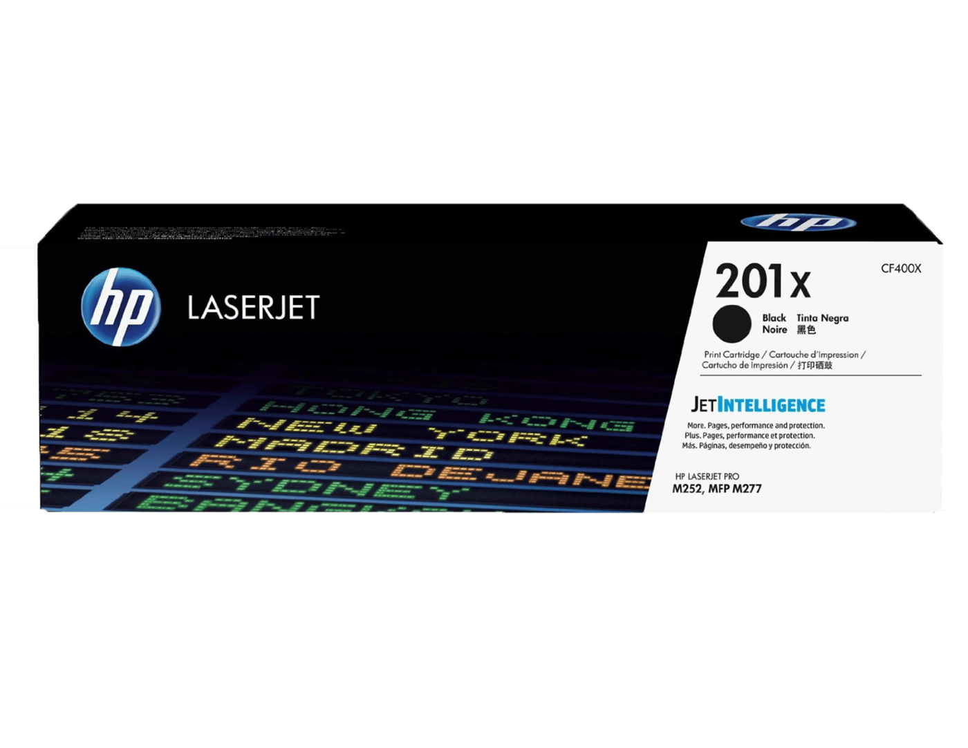 HP Toner 201X Svart