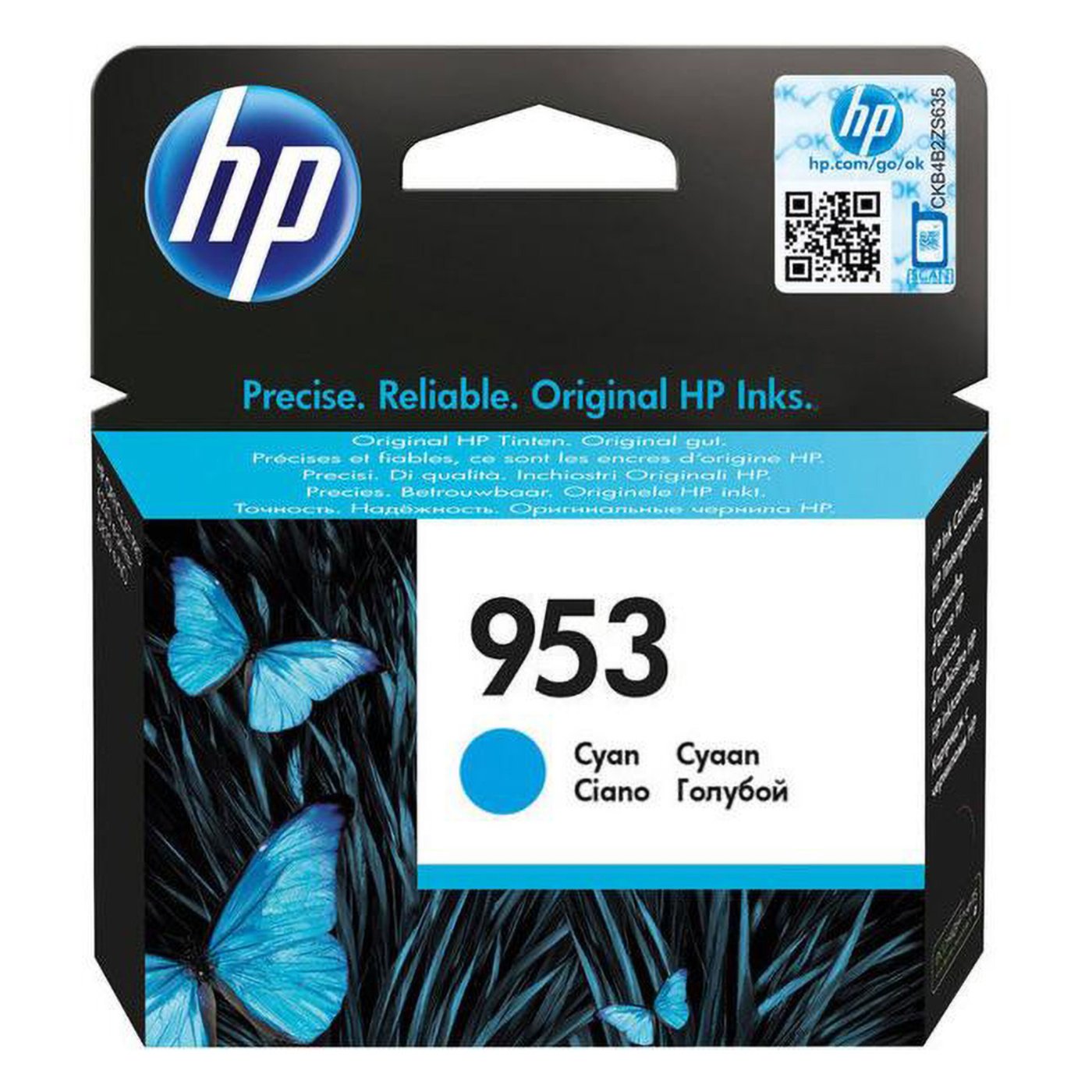 HP 953 Bläckpatron Cyan