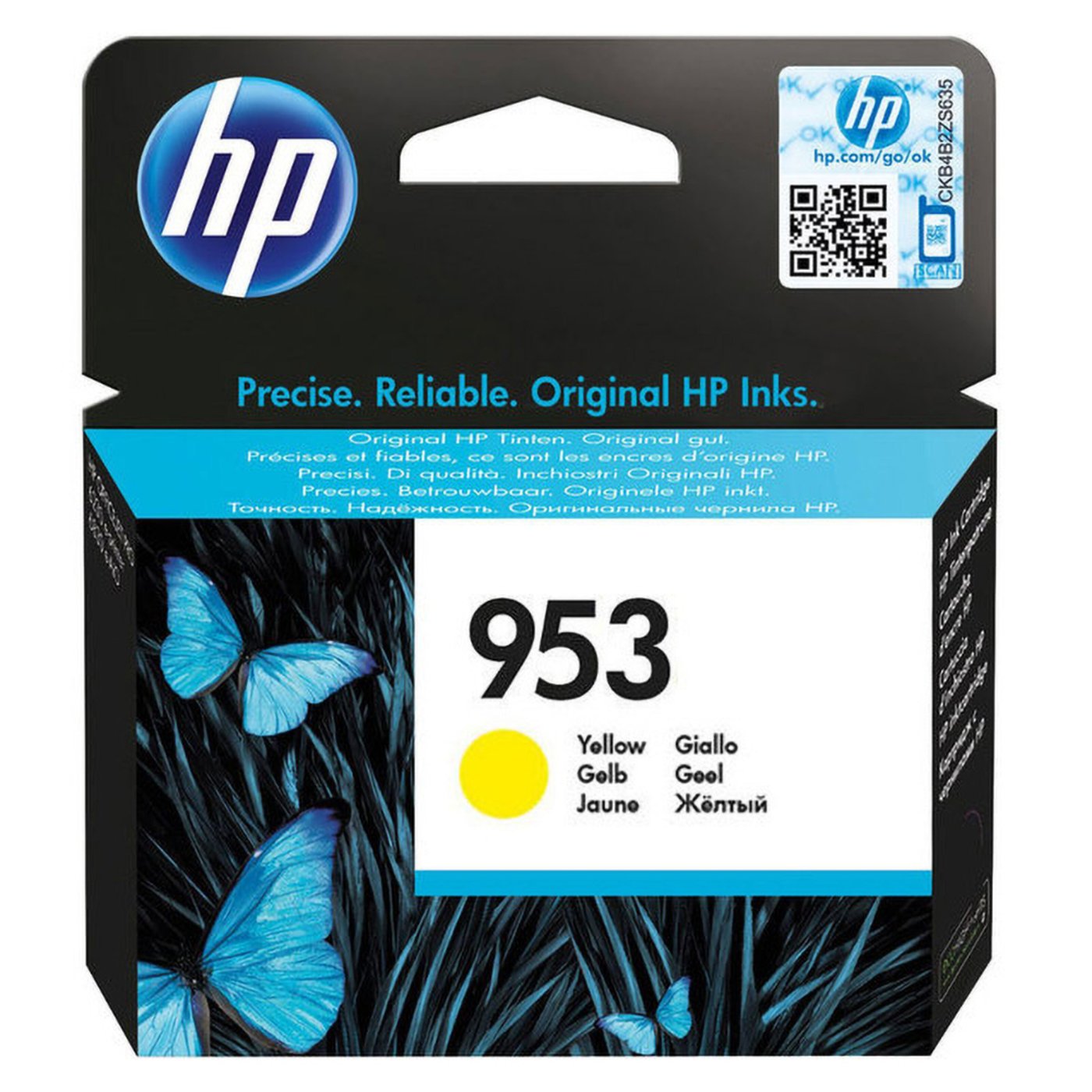 HP 953 Bläckpatron Gul