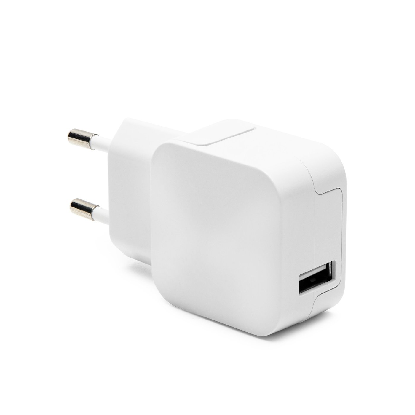 Linocell USB-lader med Micro-USB-kabel 2,4 A Hvit