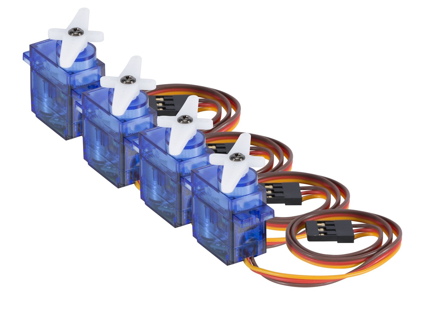 Luxorparts SG90 Micro-servo 4-pack