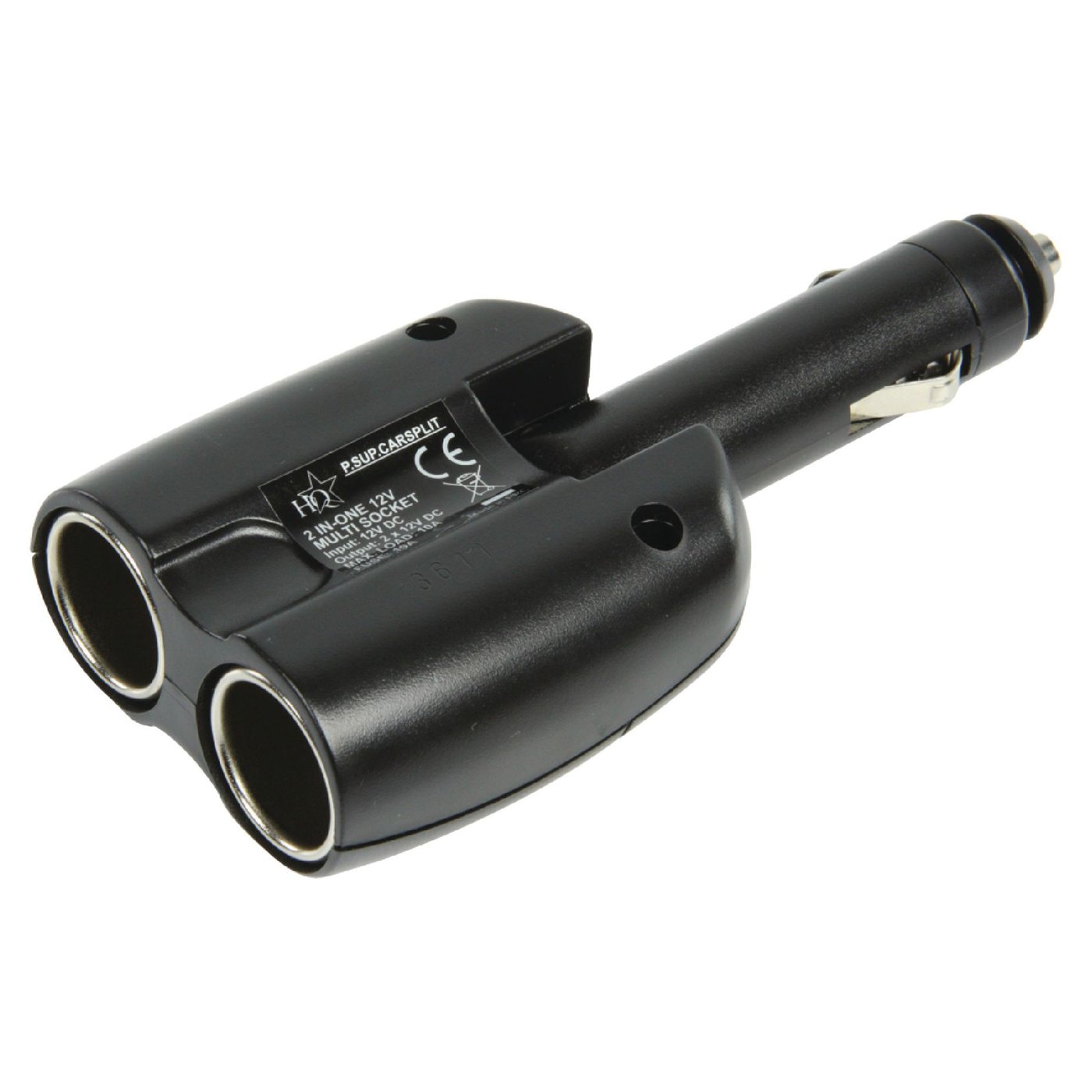 Luxorparts 2-vägs förgrening för 12 V-uttag