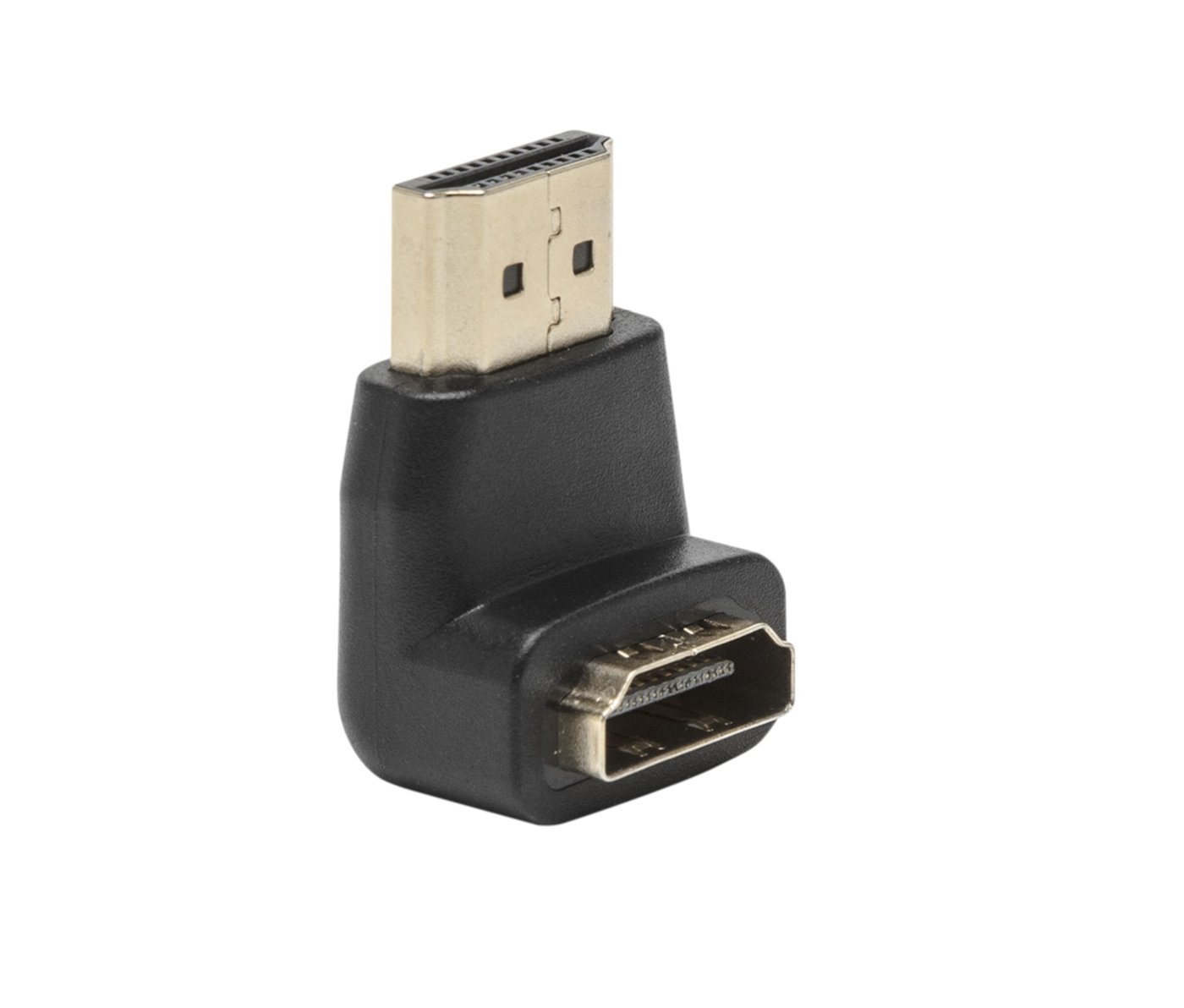 HDMI-vinkeladapter Nedåtvinklad