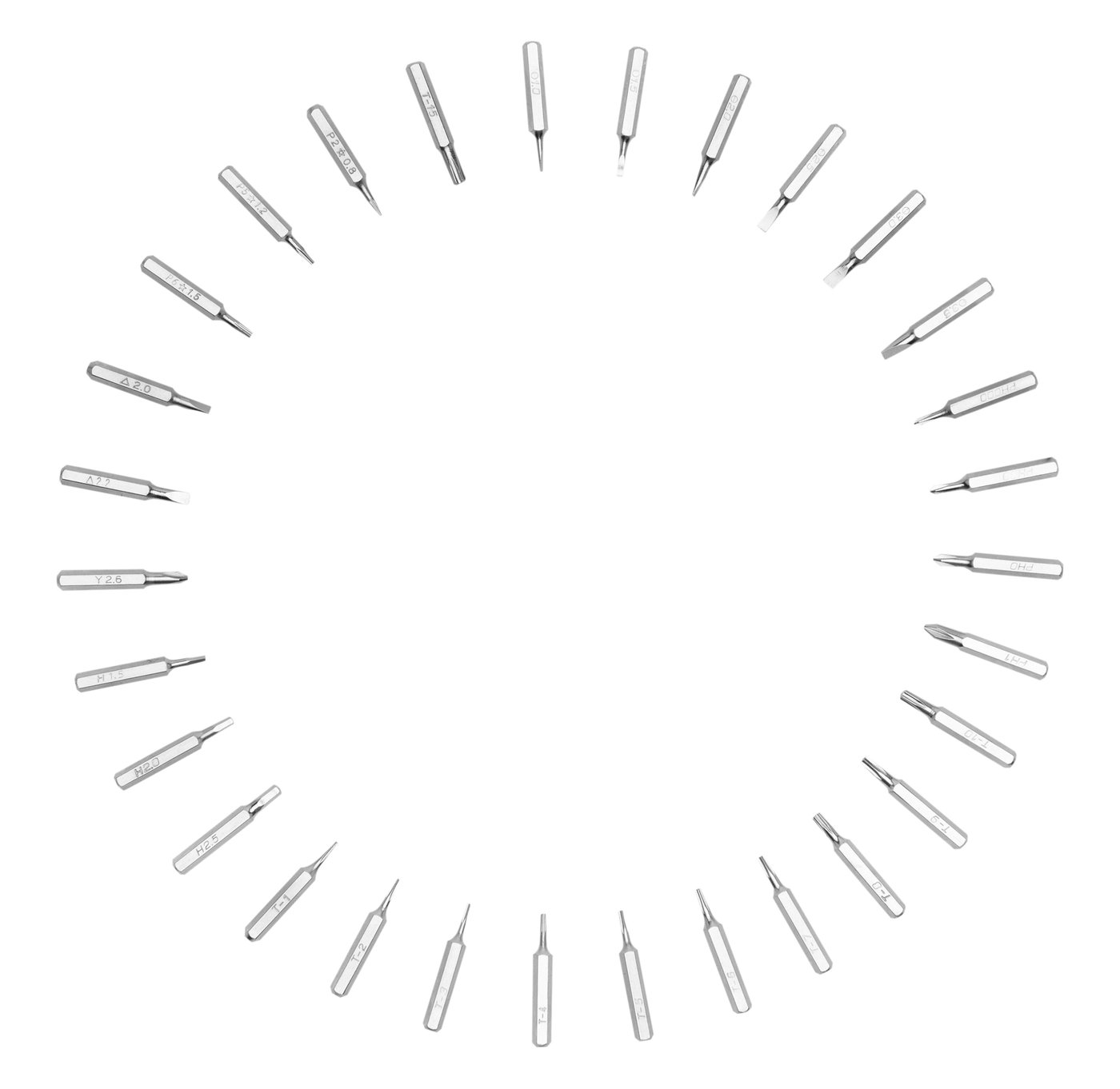 Dibotech Mejselset med 30 bits