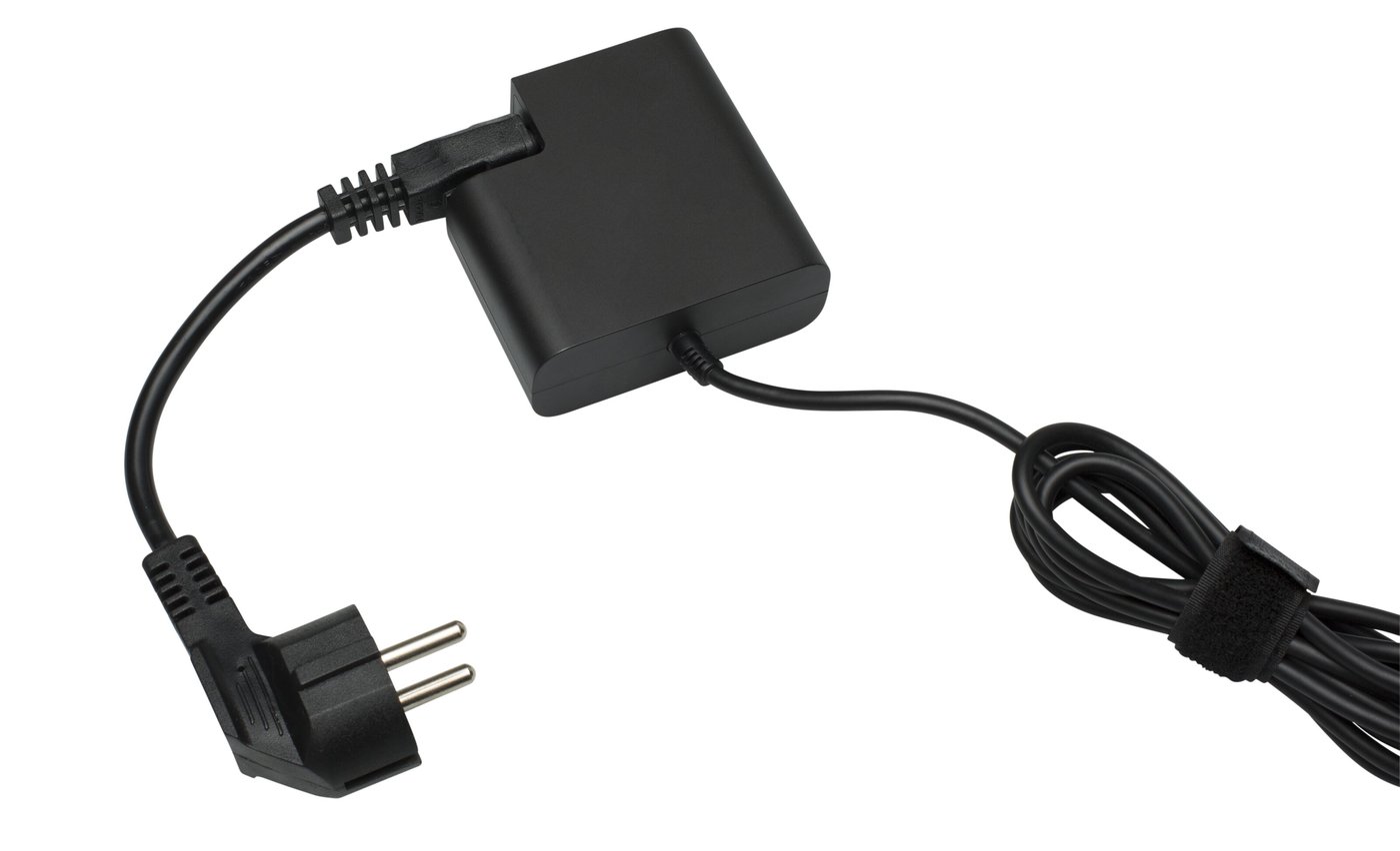 Luxorparts Apparatkabel C5 svart 0,2 m