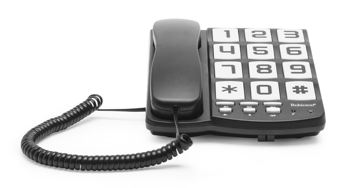 Rubicson Lättanvänd hemtelefon