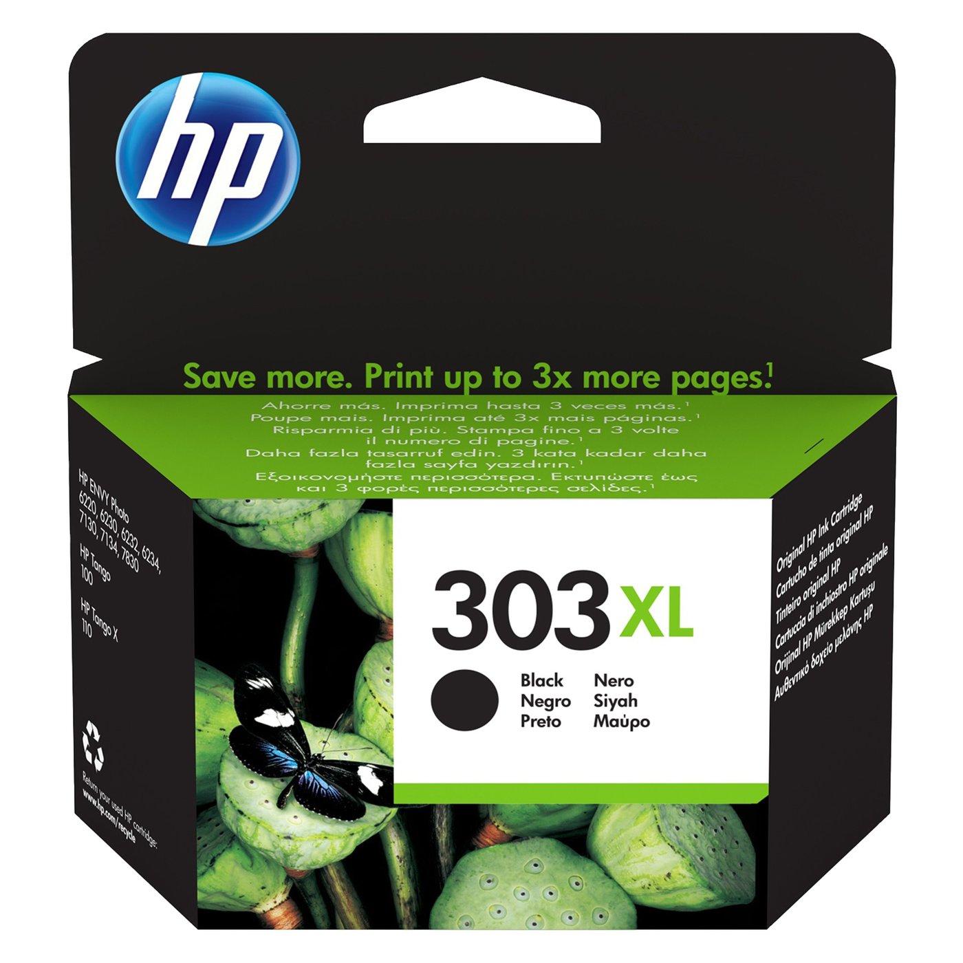 HP 303XL Bläckpatron Svart