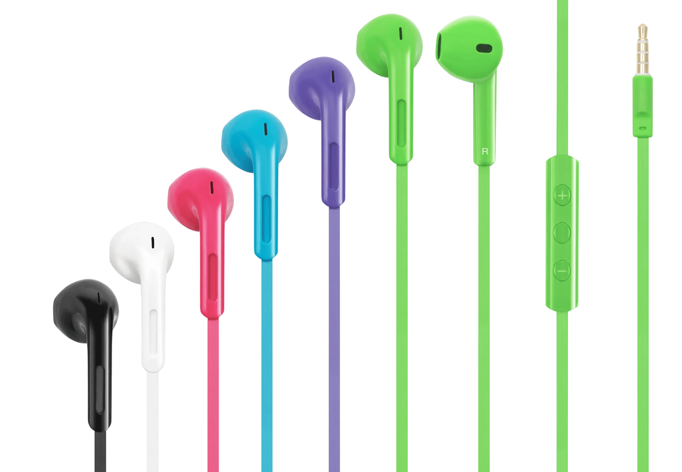 Roxcore Pins 3 Headset Hvit