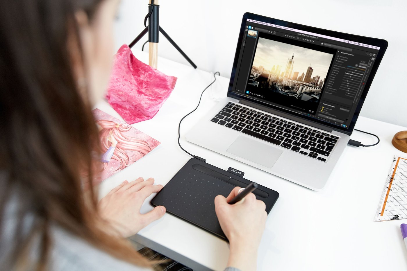 Wacom Intuos S Bluetooth-tegnebrett 152x95 mm