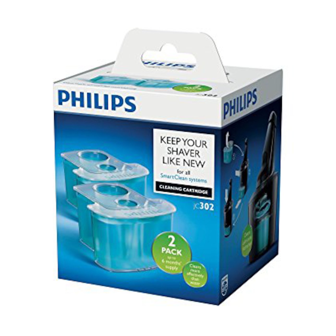 Philips Smartclean Rengöringspatron 2-pack