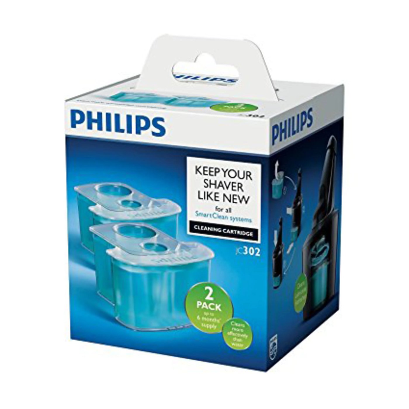 Philips Smartclean Rengöringspatron 2-pack
