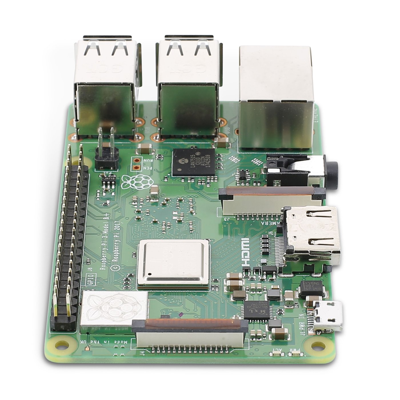 Raspberry Pi 3 Model B+ Ettkortsdatamaskin